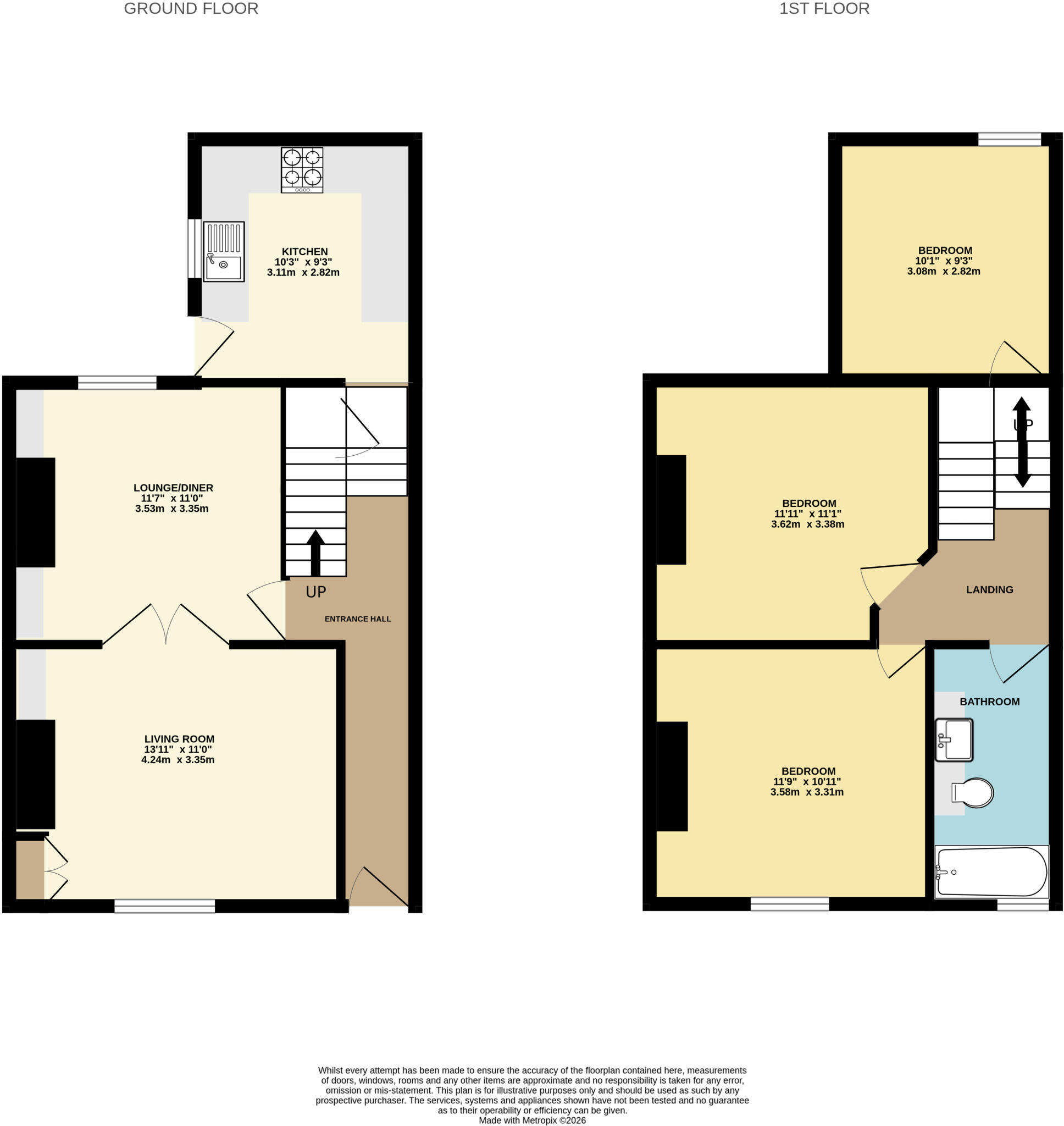 Severn Road, Pontcanna, Cardiff floorplan