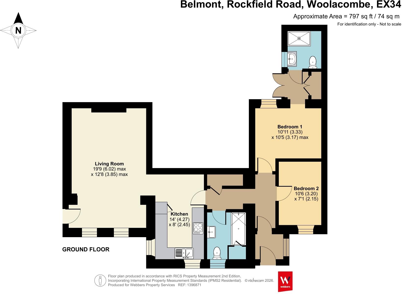 Rockfield Road, Woolacombe, Devon, EX34 floorplan