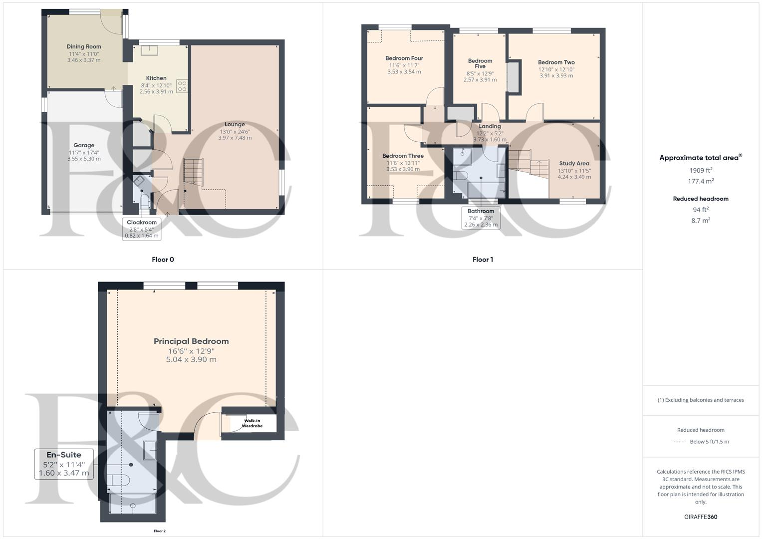 Woodland Road, Derby floorplan