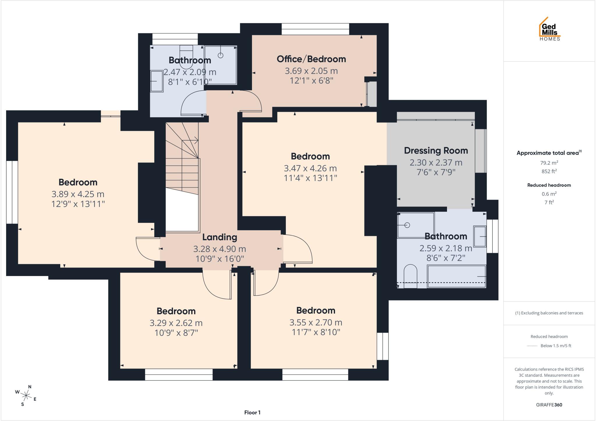 Moorland Road, Poulton-le-Fylde  floorplan