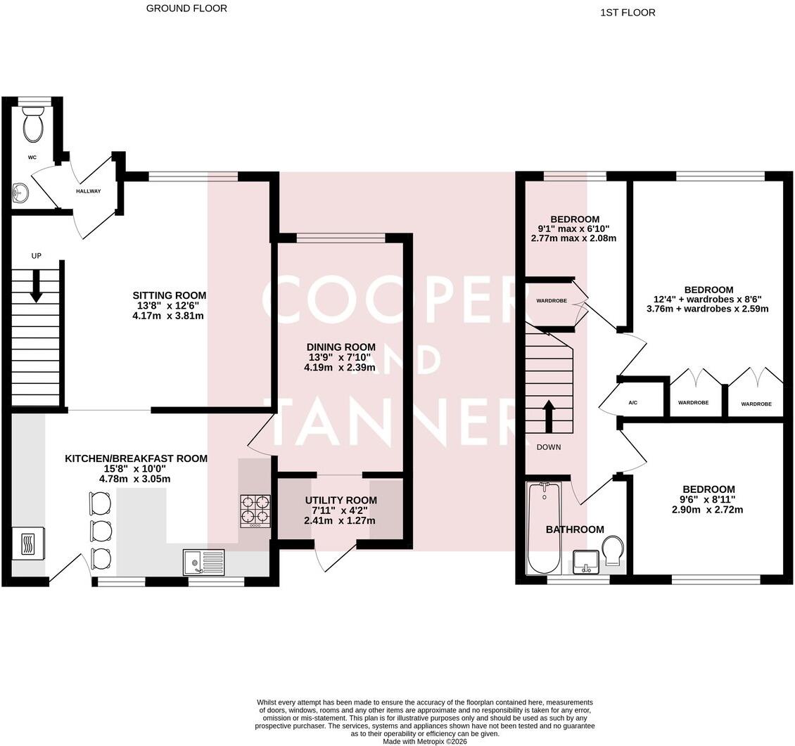 Aquara Close, Street, BA16 floorplan