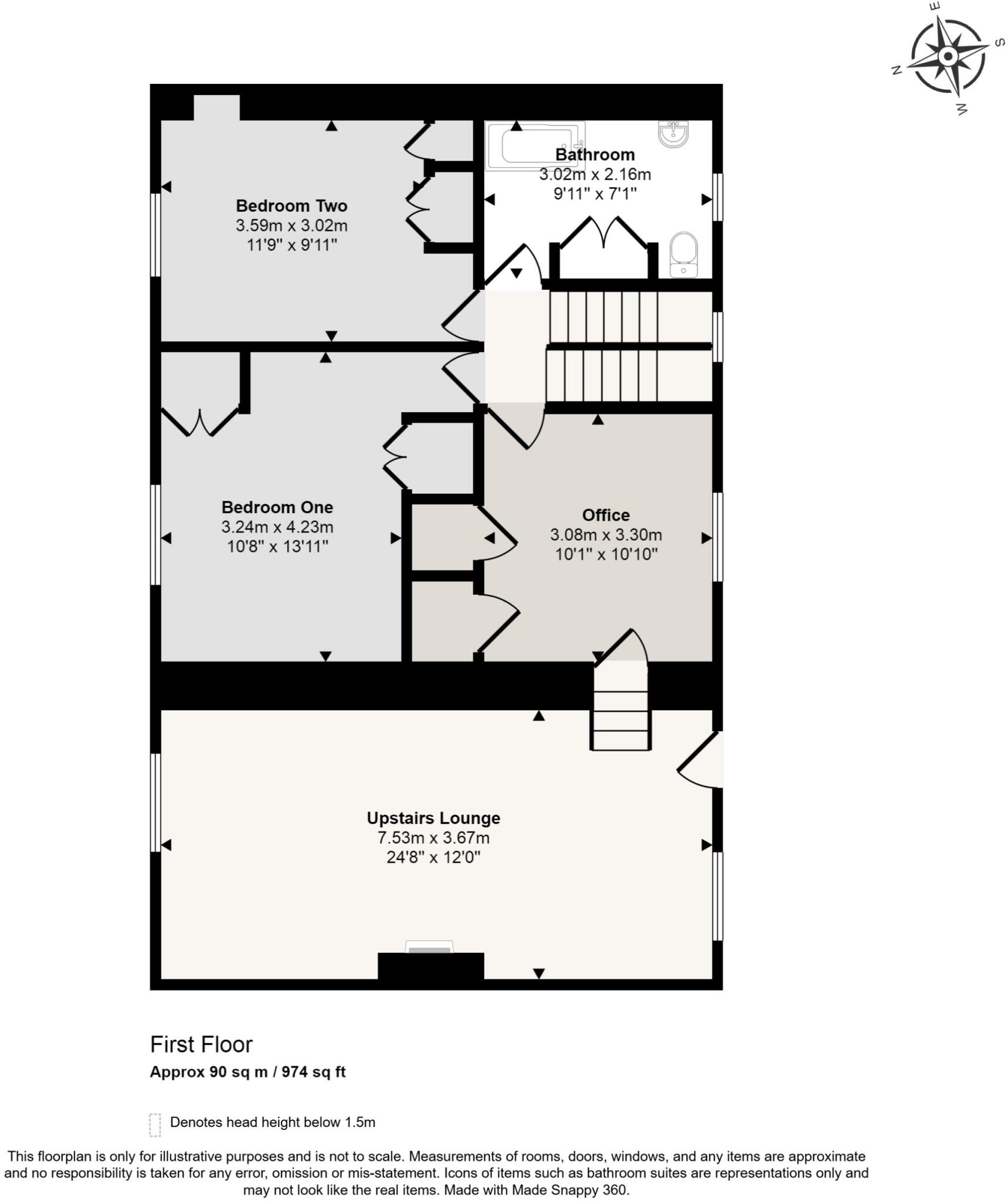 Low Road, Halton, LA2 floorplan