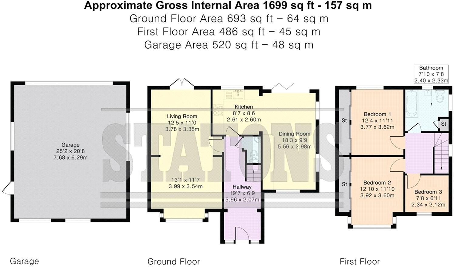 Barnet Road, Potters Bar, Hertfordshire, EN6 floorplan