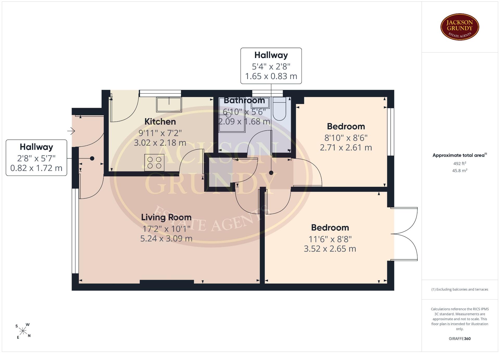 Ludlow Close, Southfields, NN3 5LJ floorplan