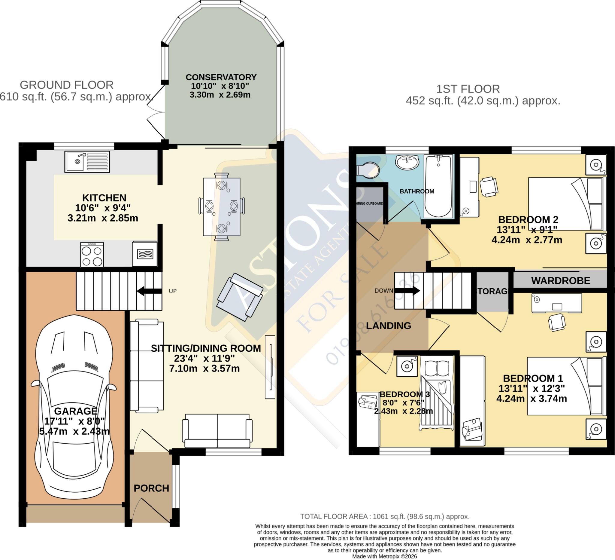 Petersham Close, Newport Pagnell floorplan