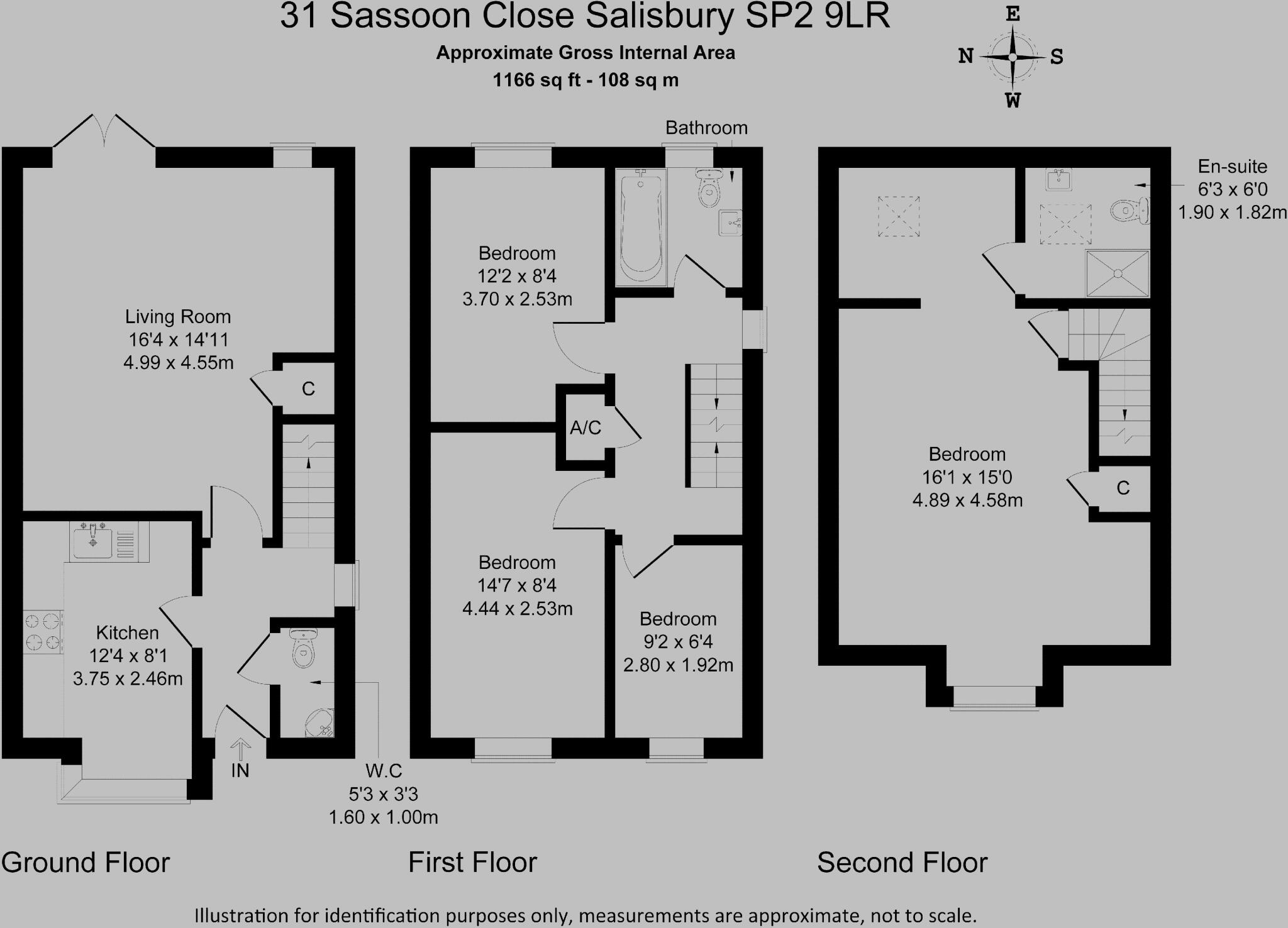 31, Sassoon Close, Salisbury               ***VIDEO TOUR*** floorplan