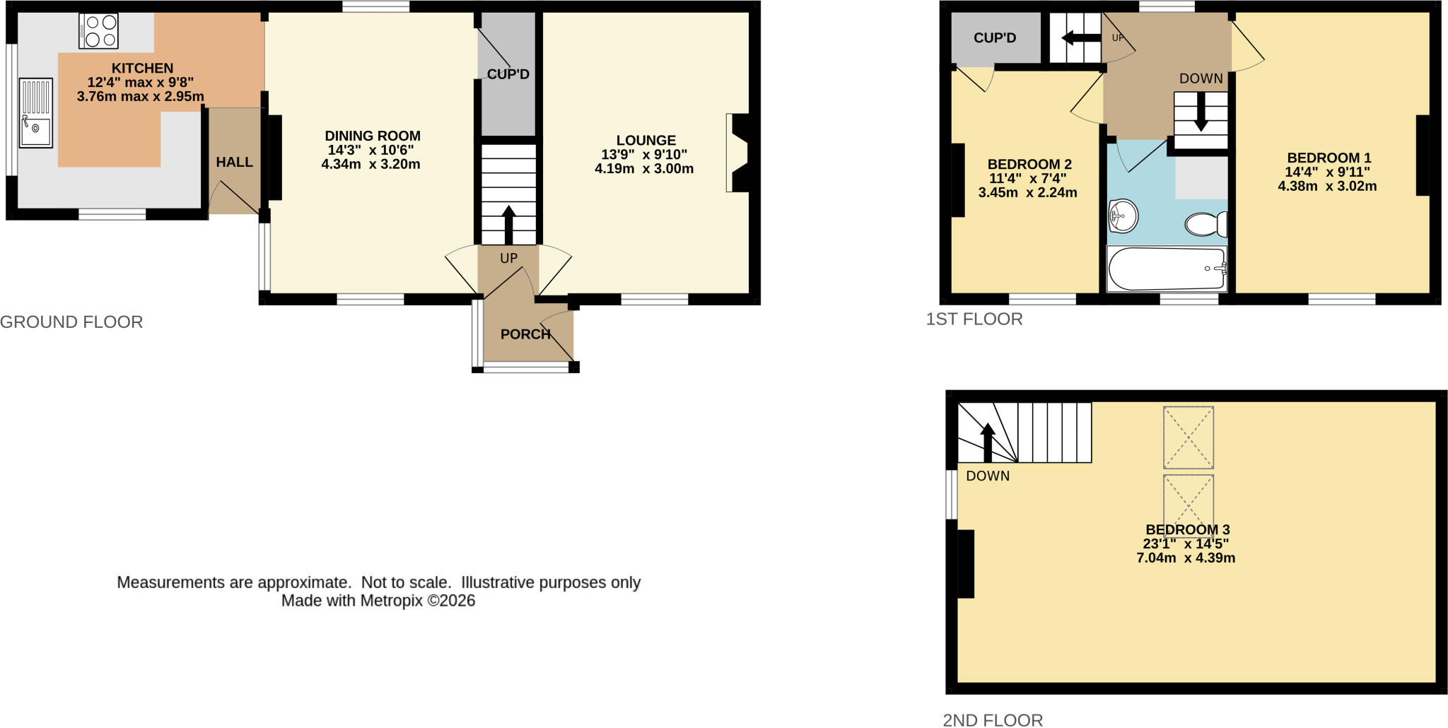 Providence Cottage, Foss Hill, Ugglebarnby, Whitby, North Yorkshire YO22 5HX floorplan