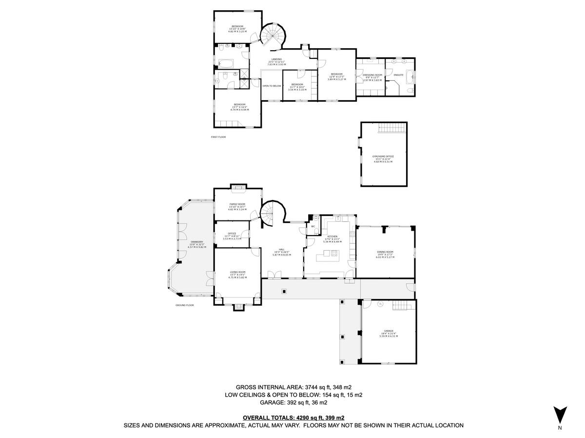 24a Bond End, Monks Kirby, Rugby Warwickshire CV23 0RD floorplan