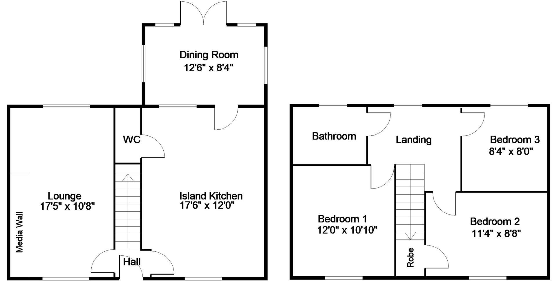 Laburnum Place, Bentley, Doncaster floorplan