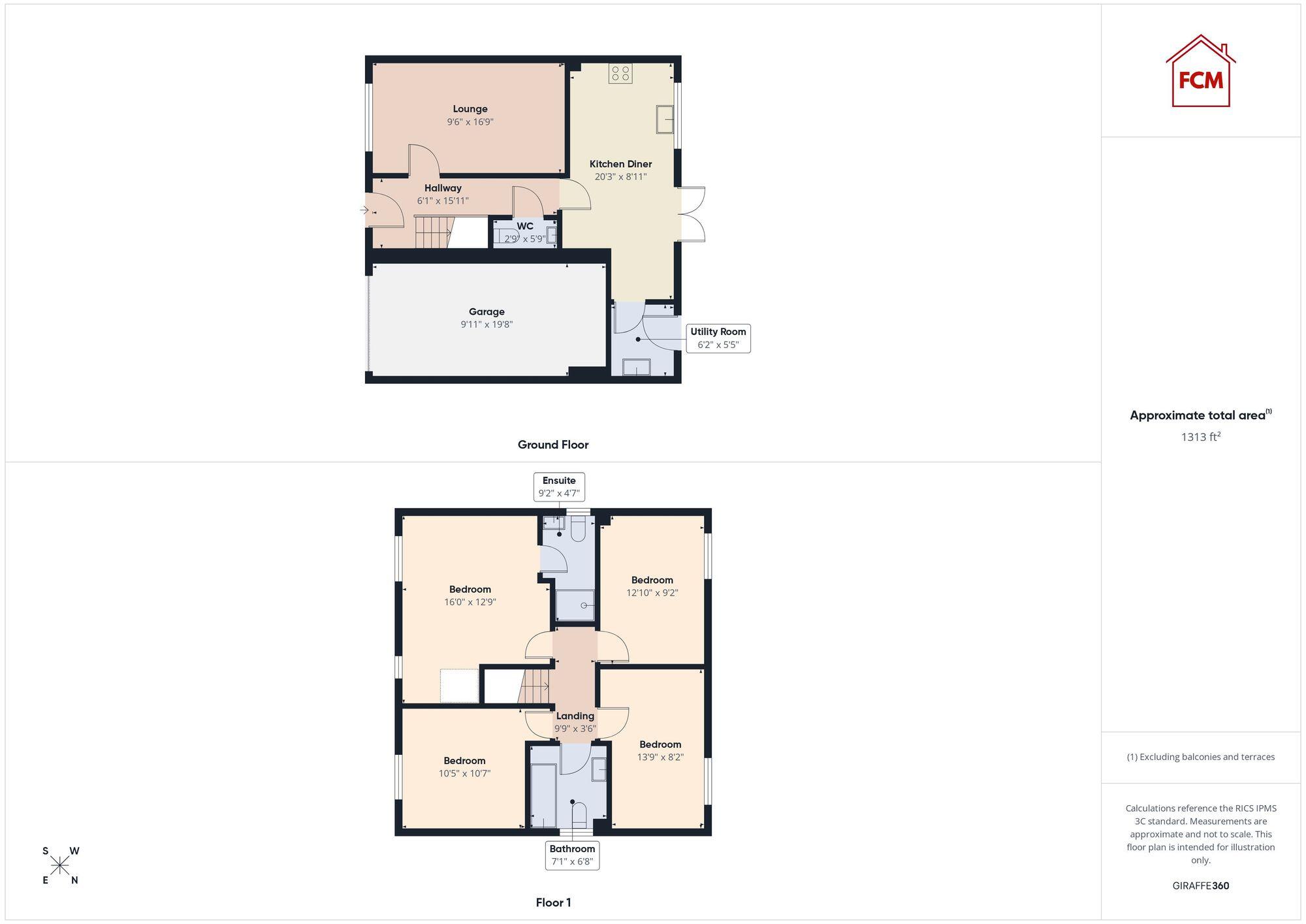 Moore Drive, Workington, CA14 floorplan
