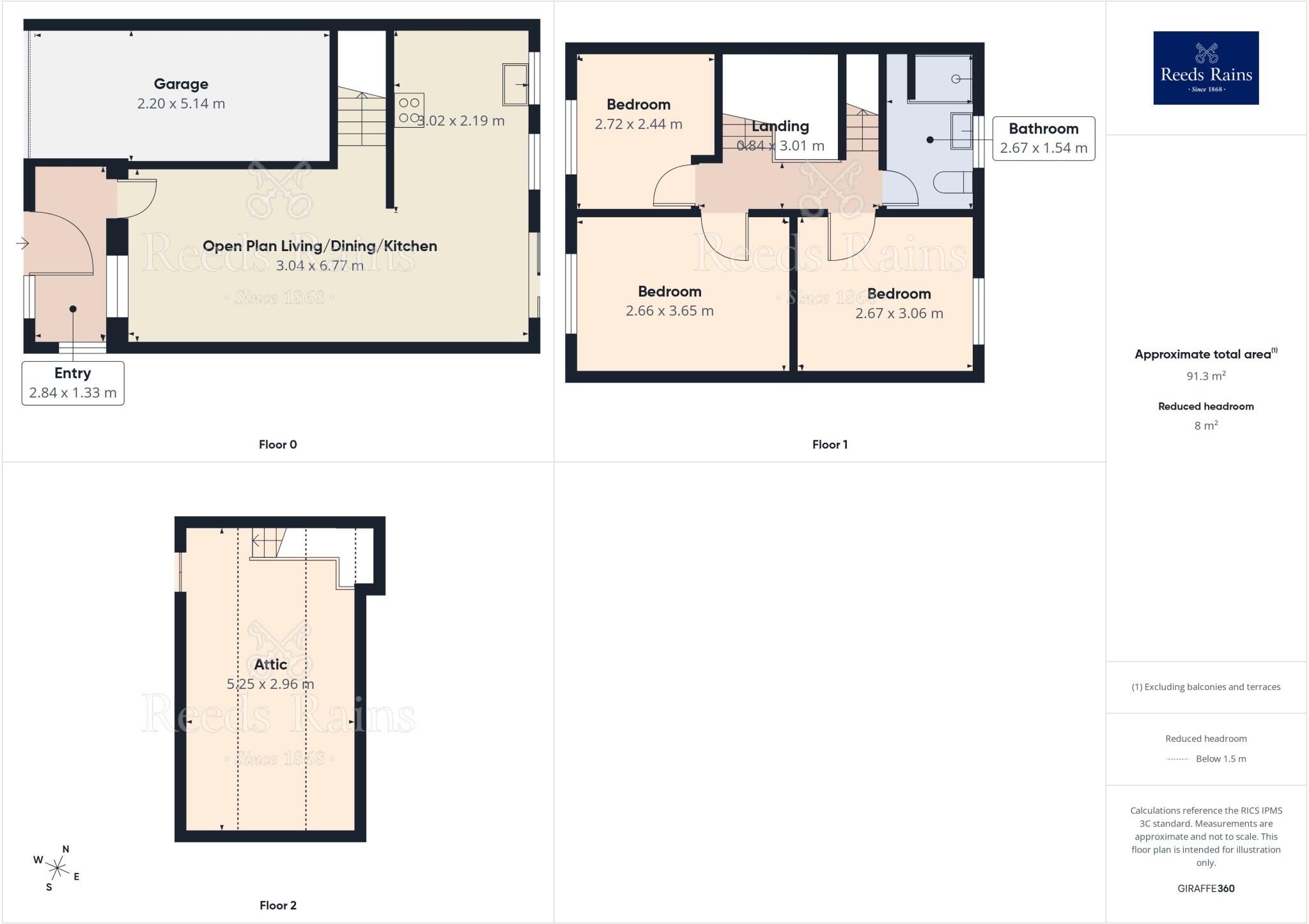Horse Bank Drive, Lockwood, Huddersfield, West Yorkshire, HD4 floorplan