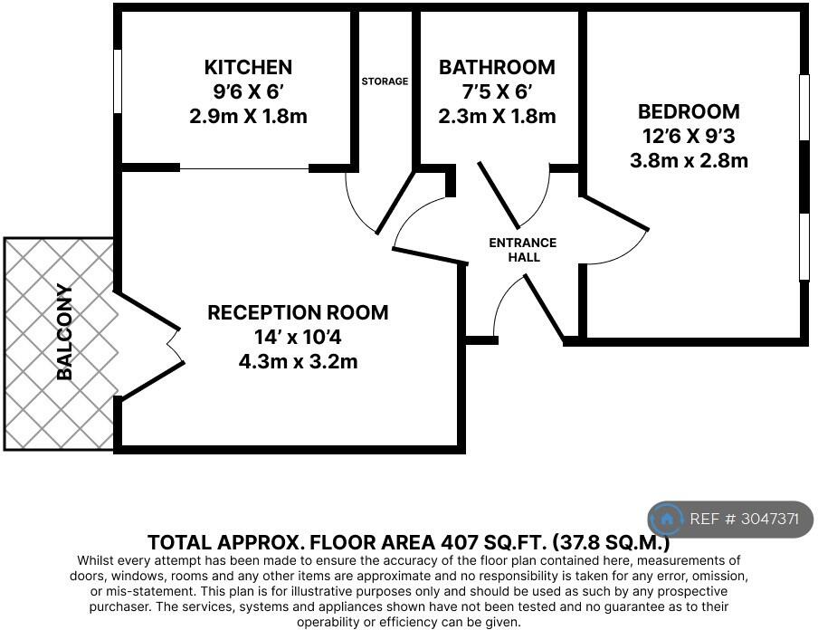 Manning Gardens, Croydon, CR0 floorplan