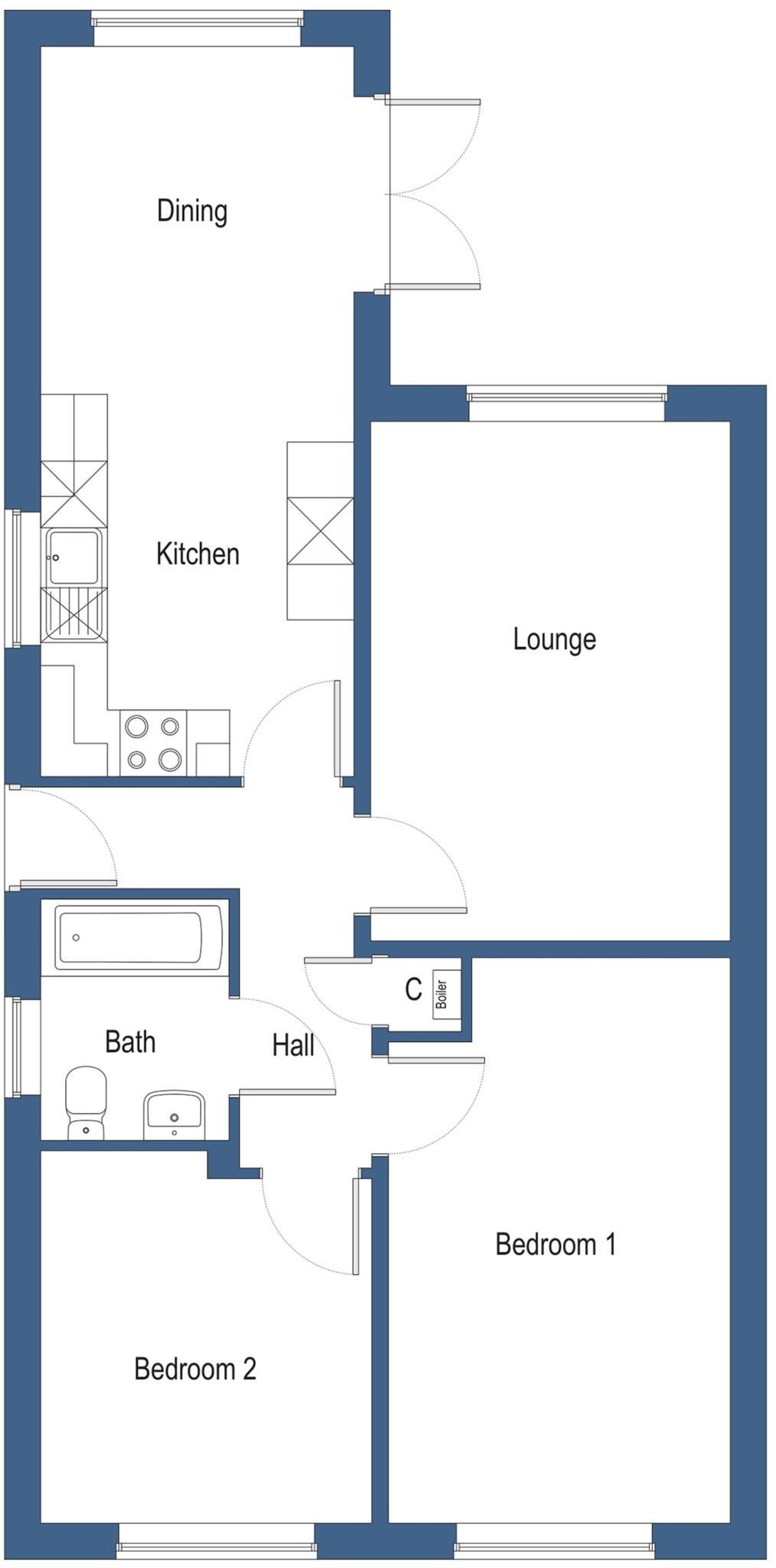 Plot 329, Ascension View, Barton-upon-Humber, North Lincolnshire, DN18 5SE floorplan