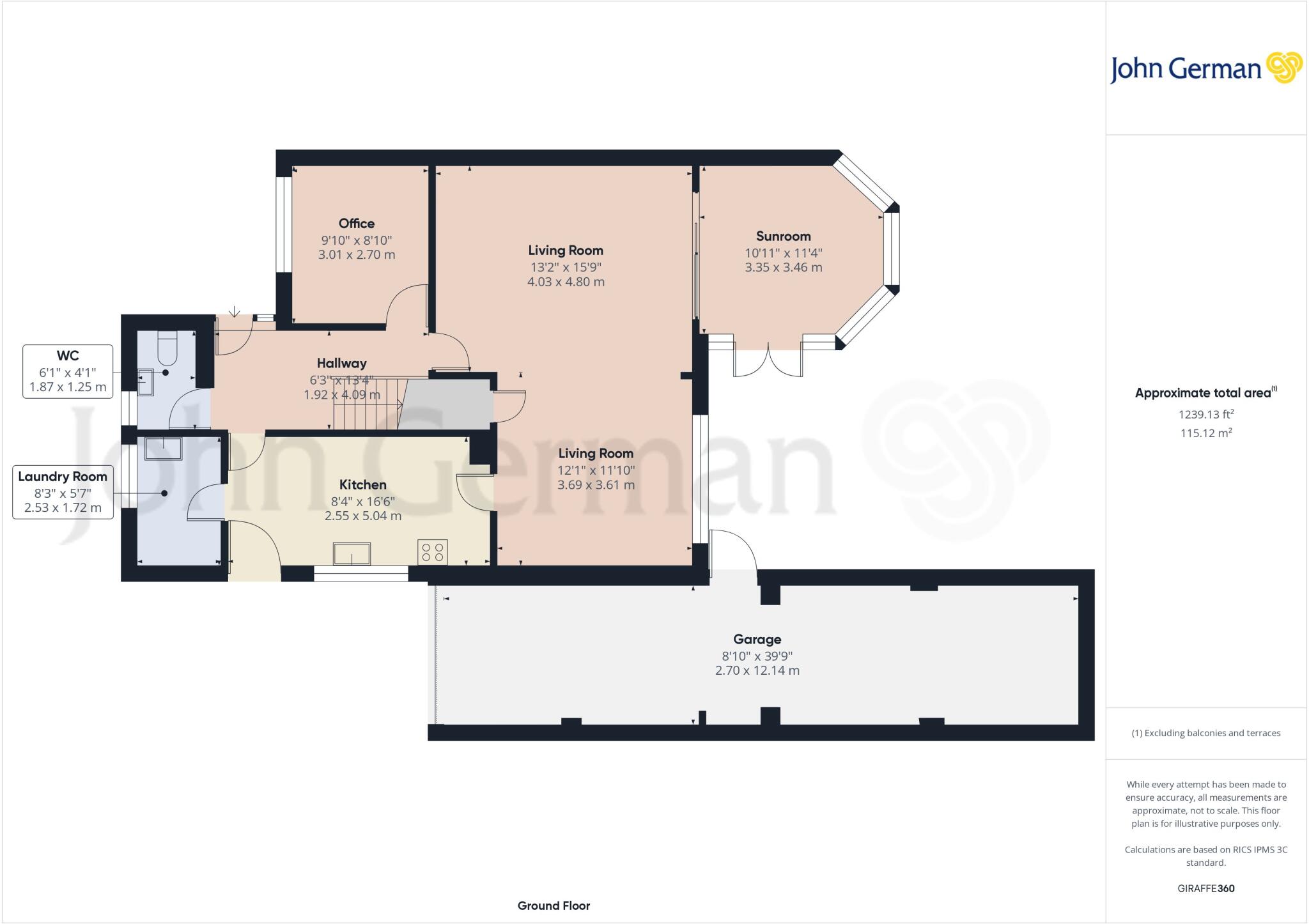 Swan Road, Draycott-in-the-clay floorplan