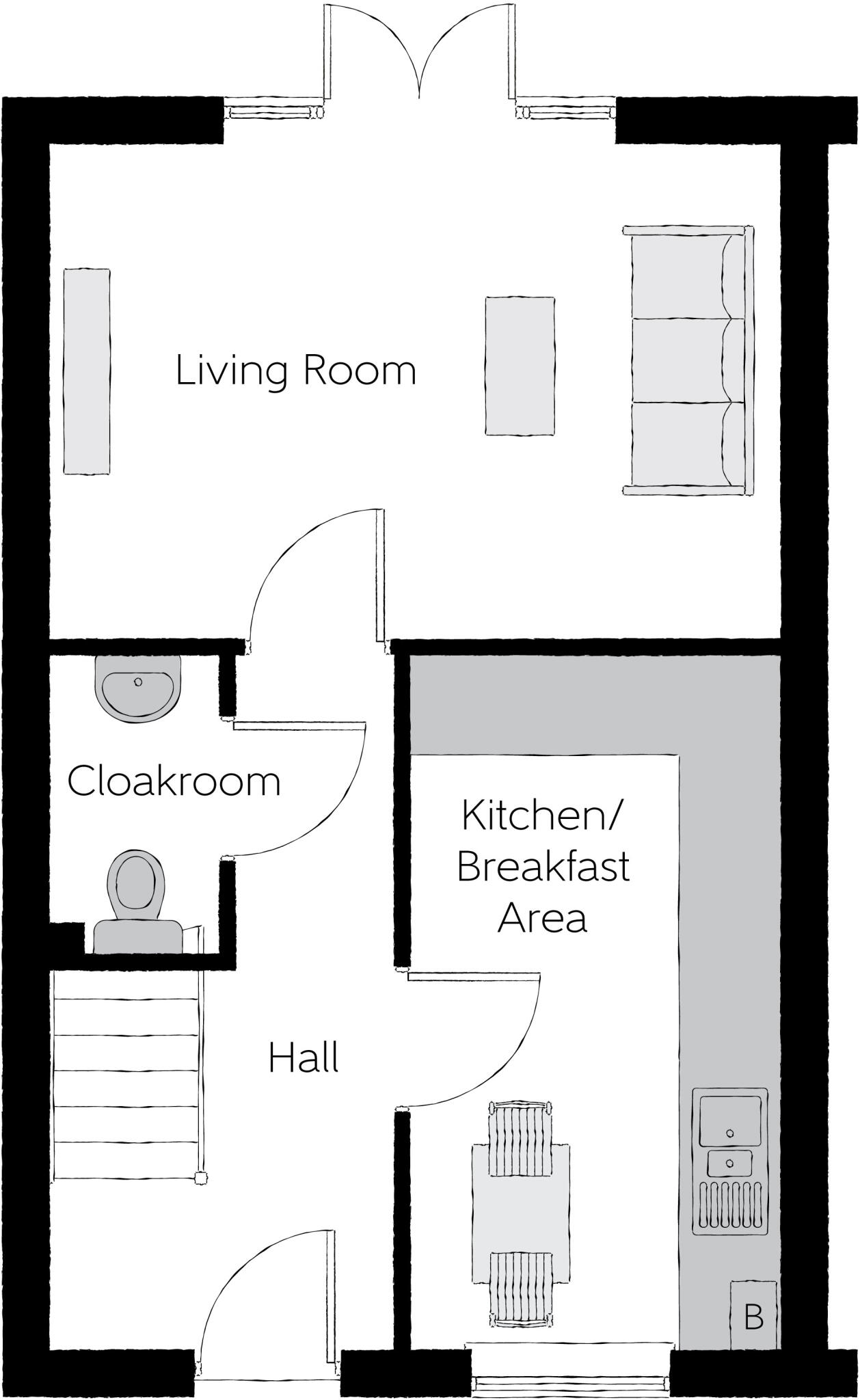 Millcraig Terrace, Winchburgh, 
EH52 6GL floorplan