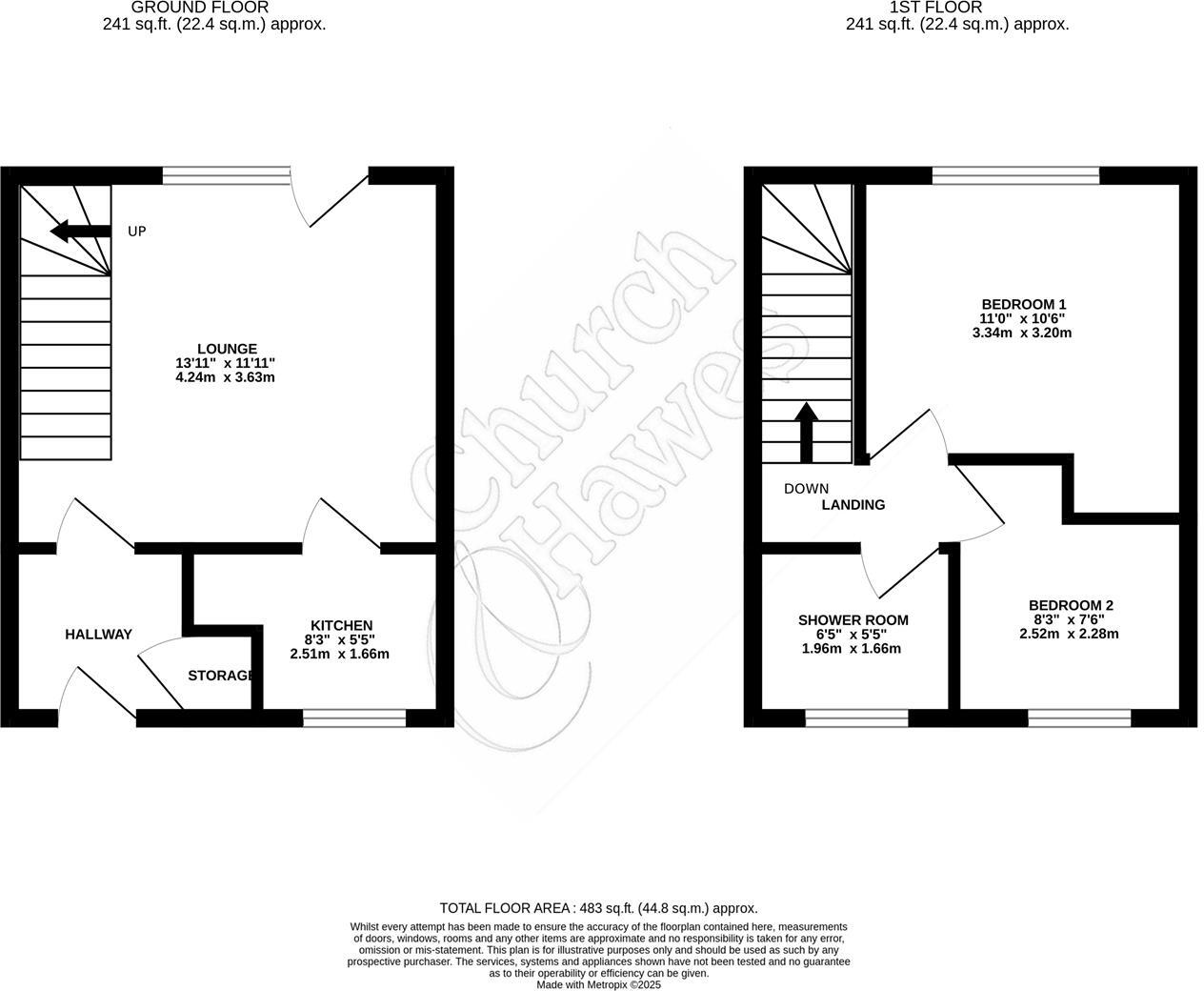 Berry Vale, South Woodham Ferrers floorplan