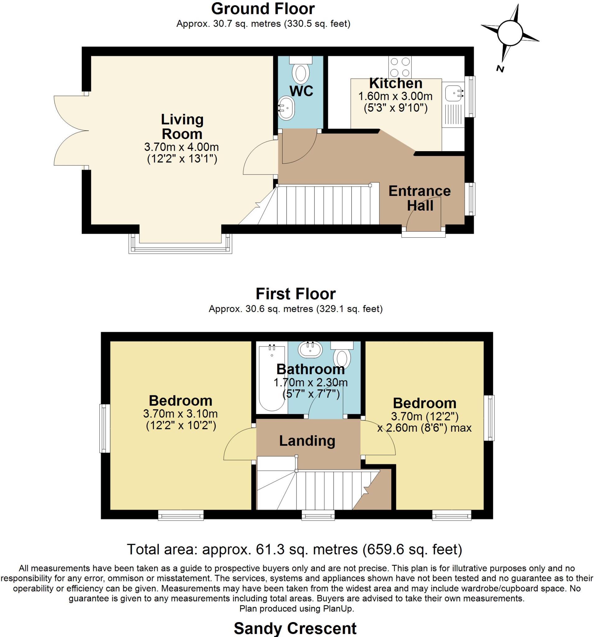 Sandy Crescent, Great Wakering, Essex, SS3 floorplan