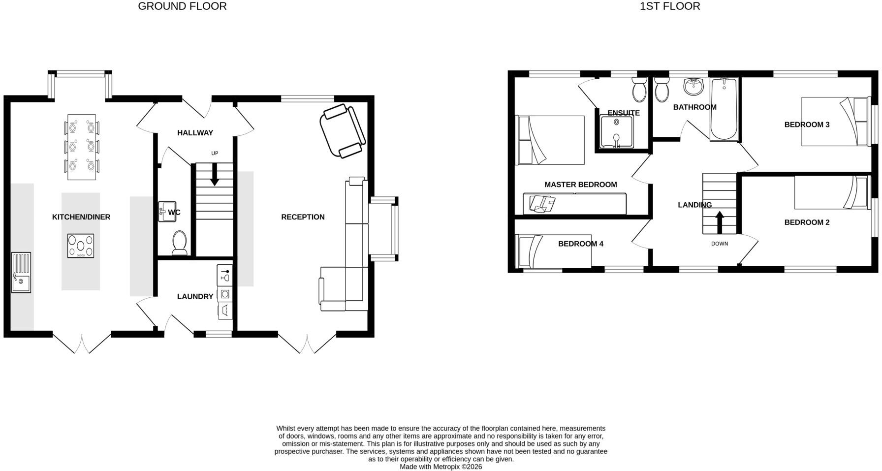DUrton Lane,  Preston, PR3 floorplan