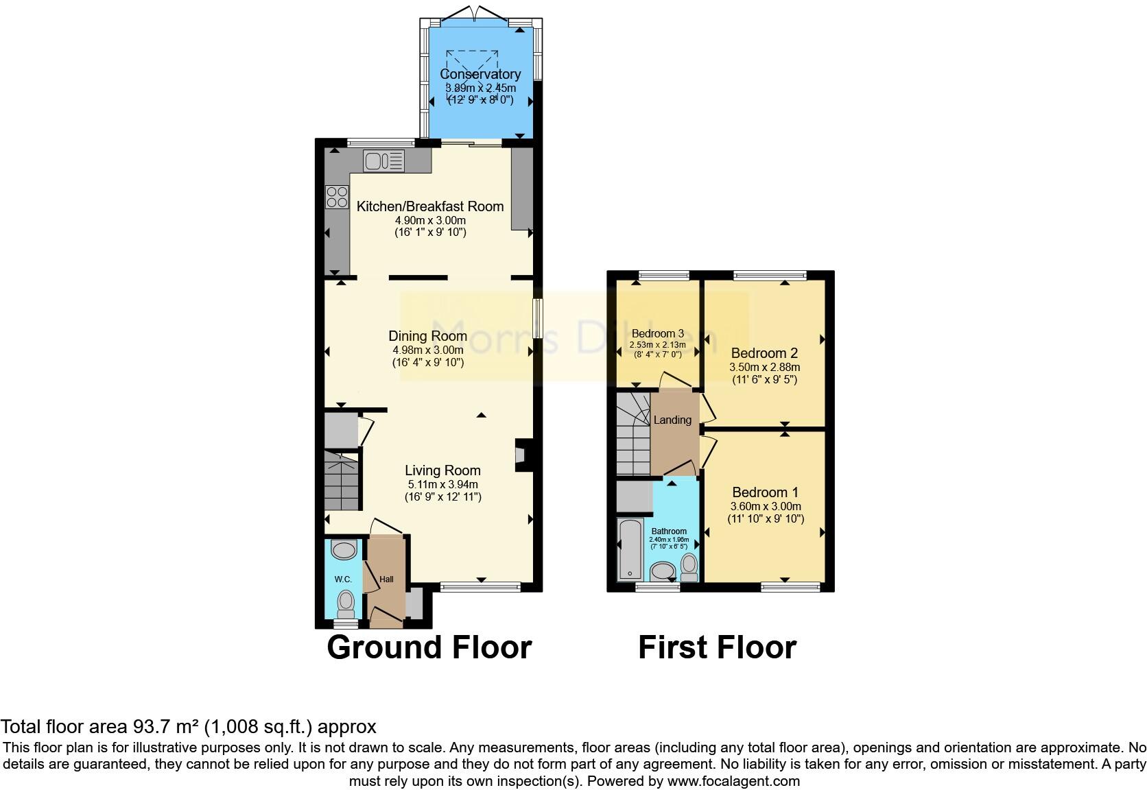 Southwood Road, Hayling Island, Hampshire, PO11 floorplan