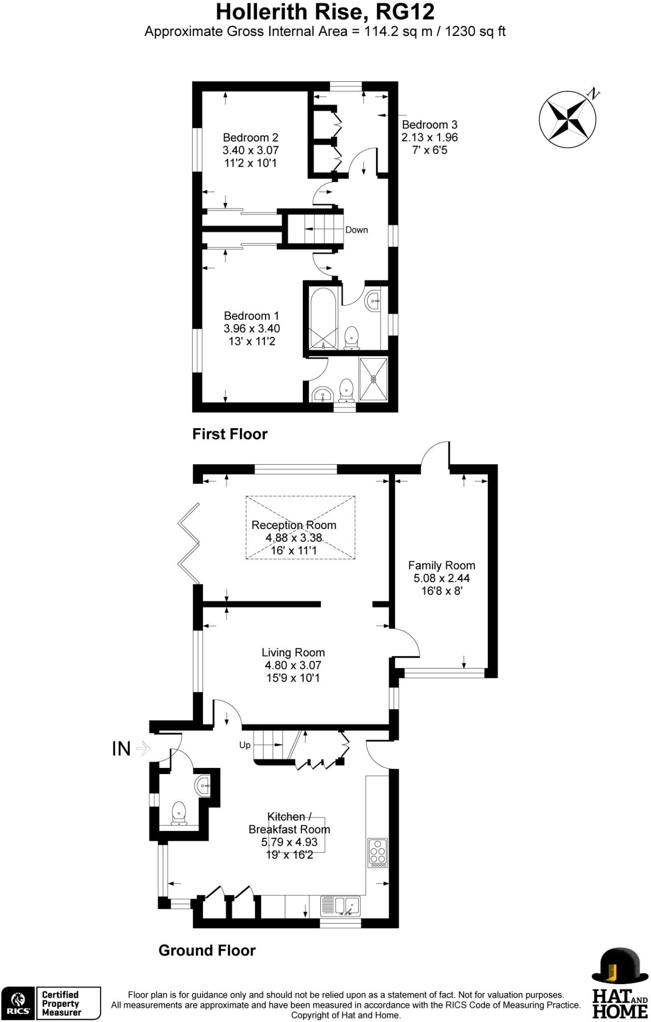 Hollerith Rise, Bracknell, Berkshire, RG12 floorplan