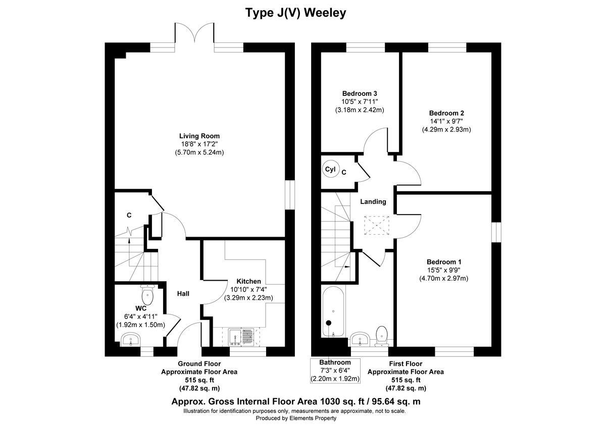 Barleyfields Drive, Weeley floorplan