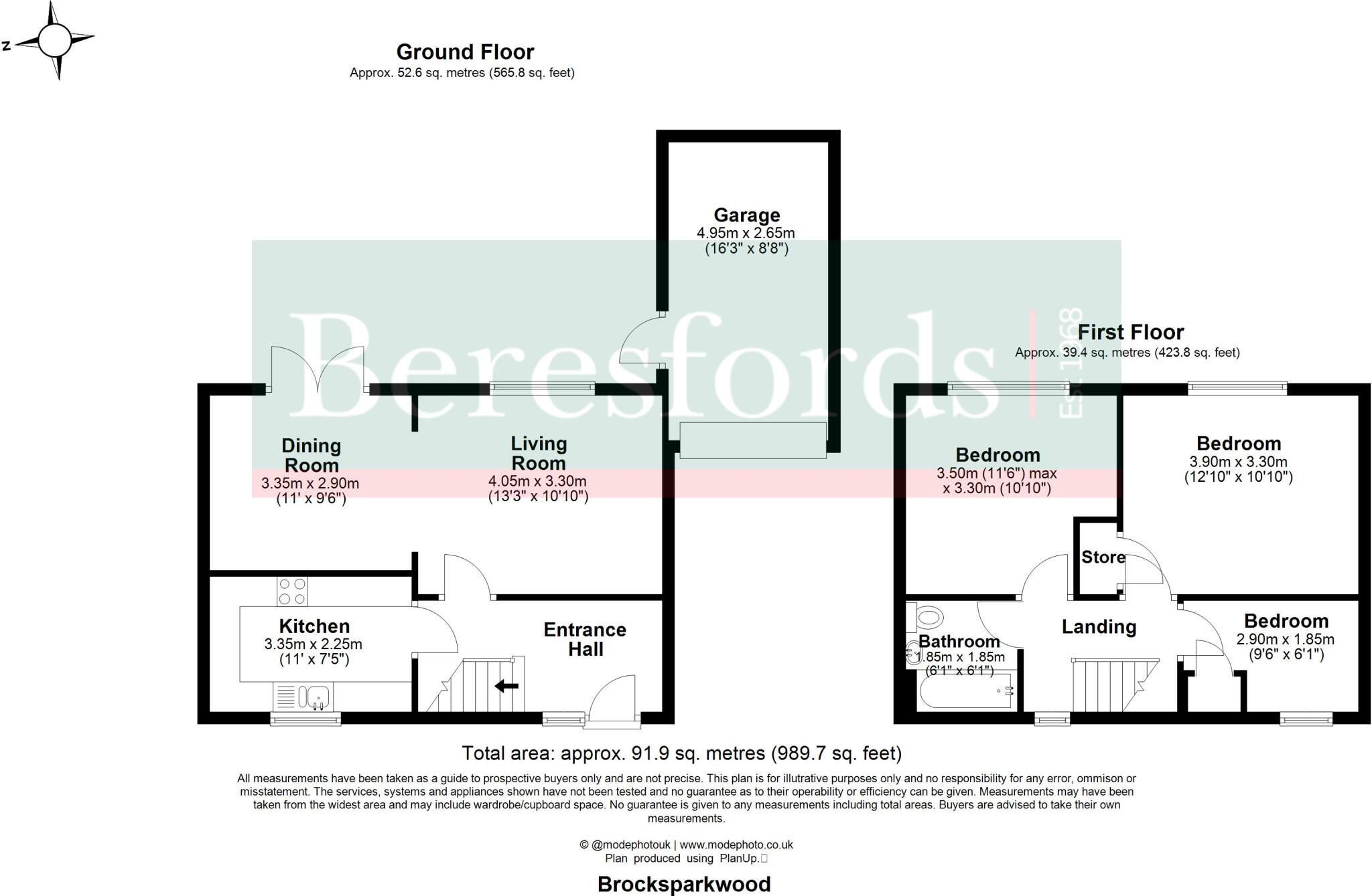 Brocksparkwood, Brentwood, CM13 floorplan