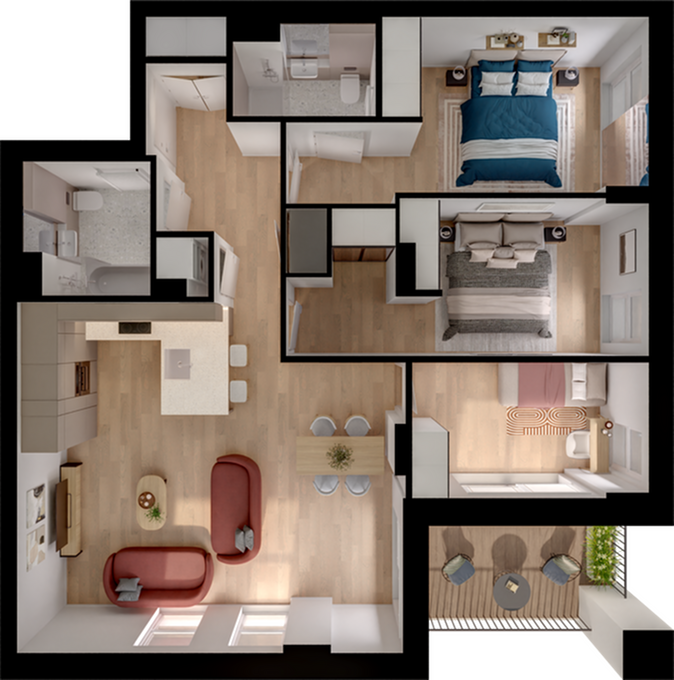 Momento Hayes, Masonry Place, Hayes, UB3 floorplan