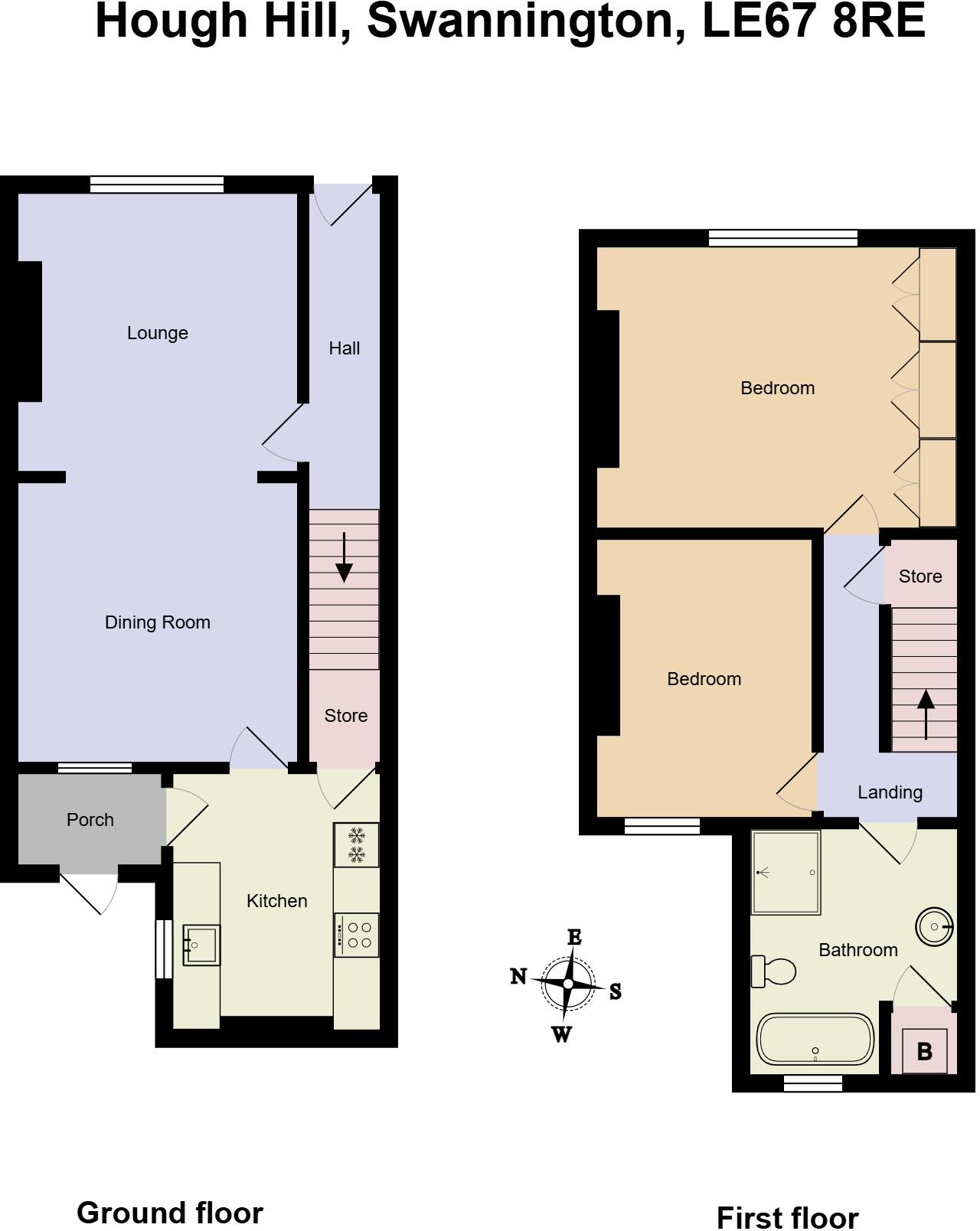 Hough Hill , Swannington floorplan