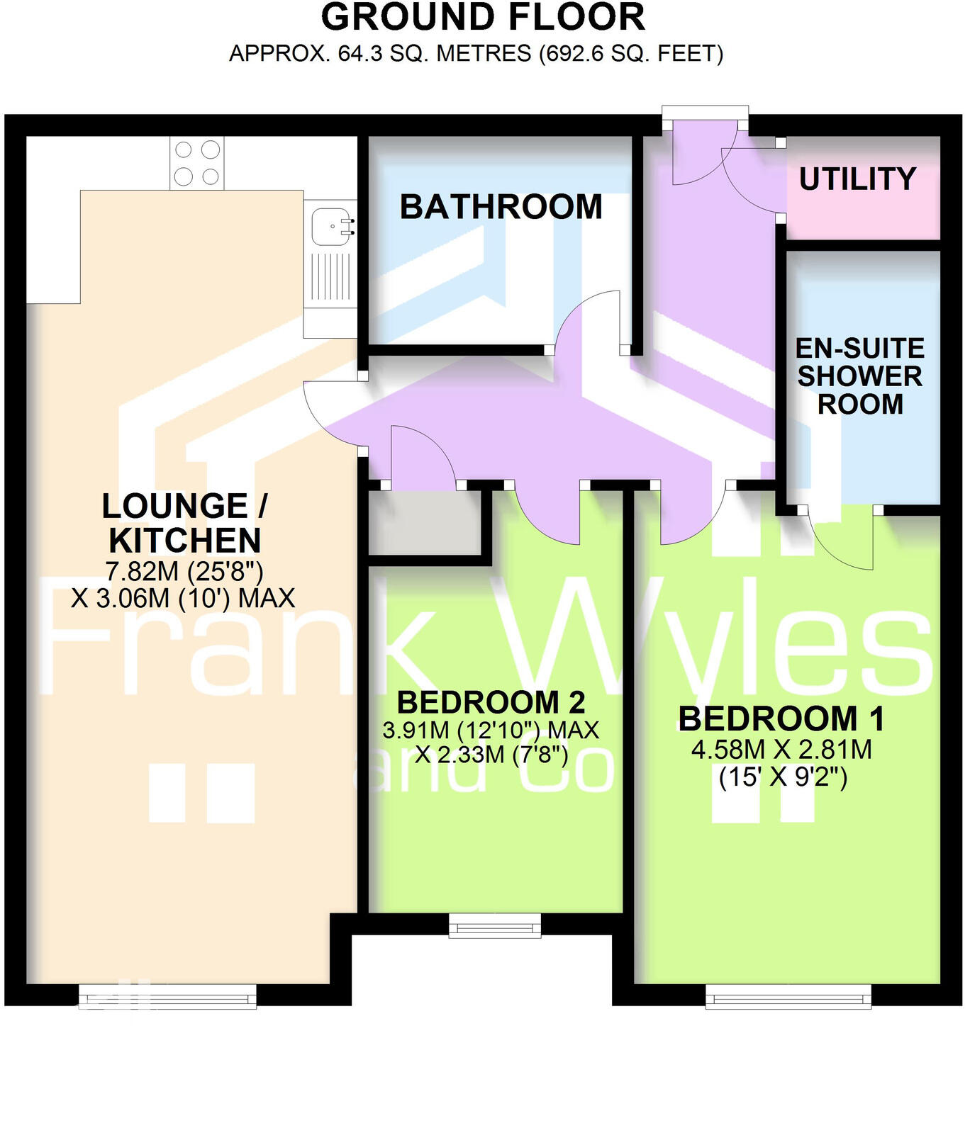 1 The Atrium, 25 Fairhaven Road, Lytham St. Annes, Lancashire floorplan
