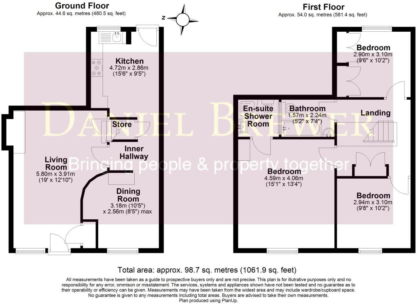 34 Church Street, Dunmow floorplan