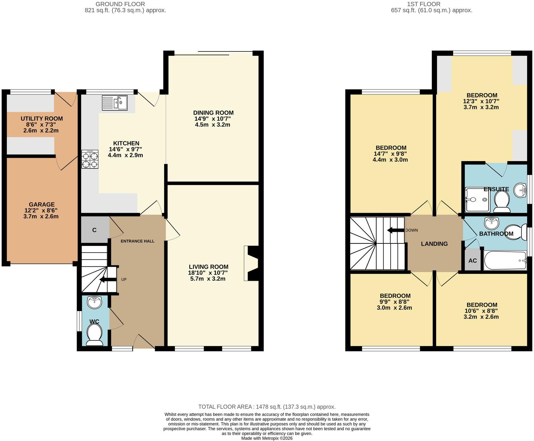 Rock, Kidderminster, DY14 floorplan