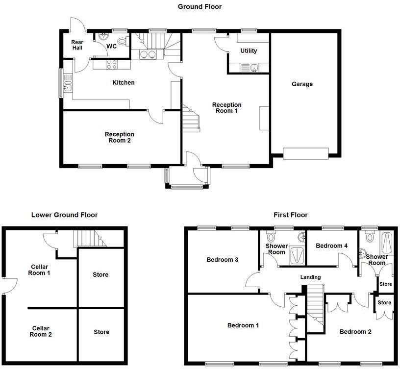 Walton Lane, Nelson floorplan
