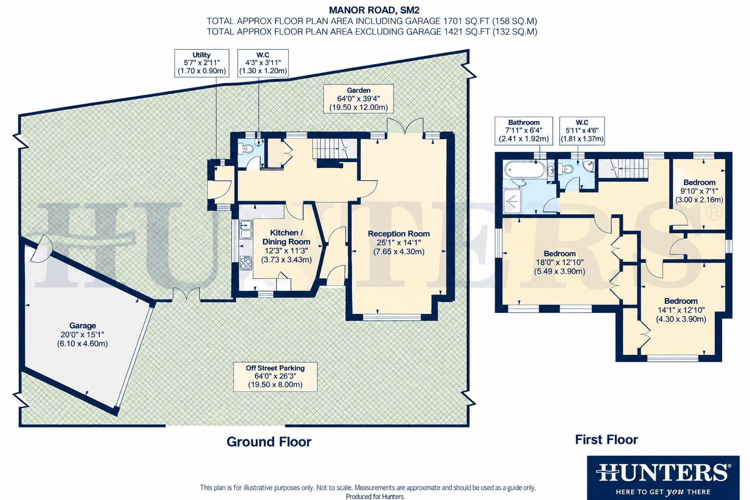 Manor Road, Cheam, Sutton floorplan