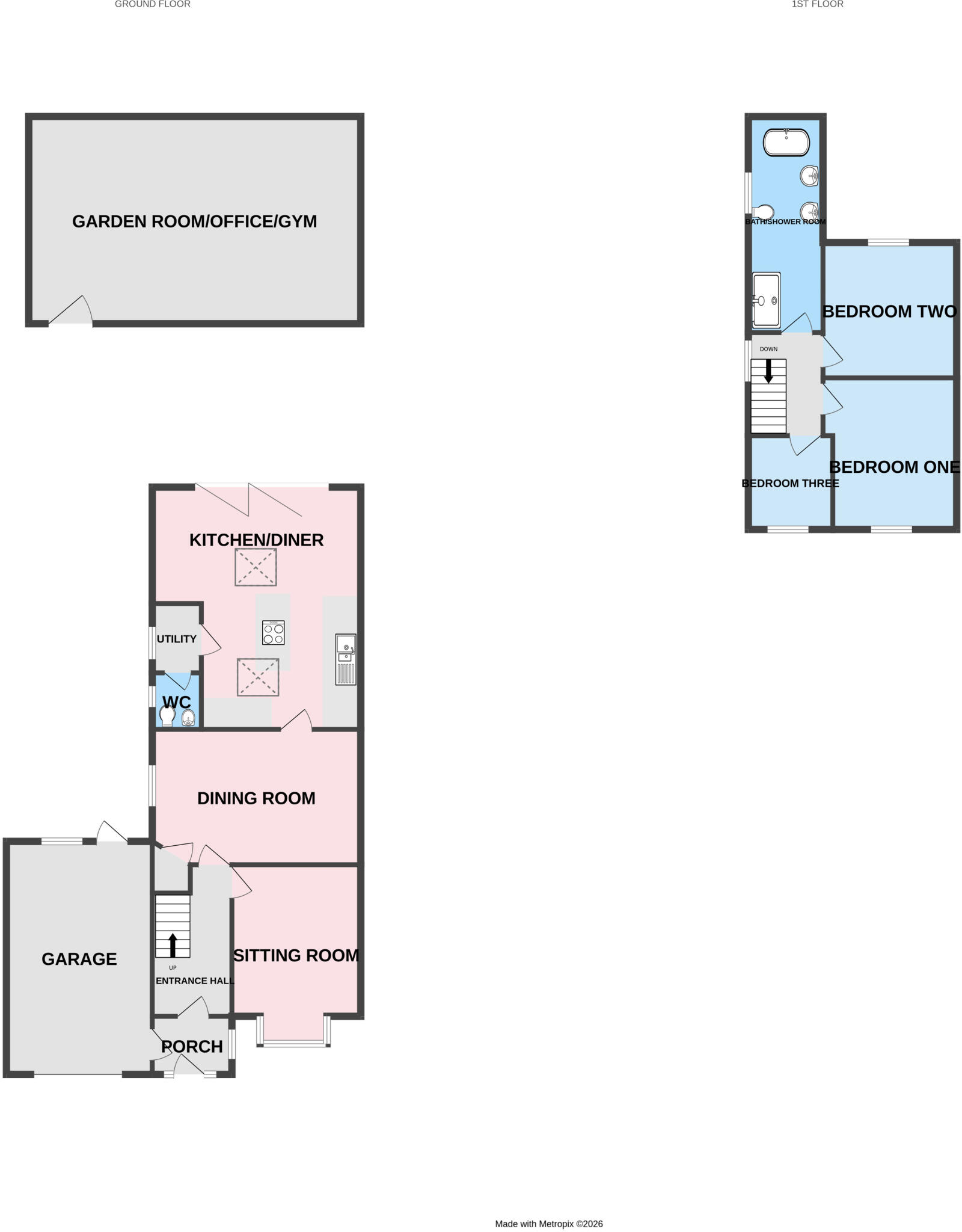 Station Road, Dawley, Telford, Shropshire, TF4 floorplan