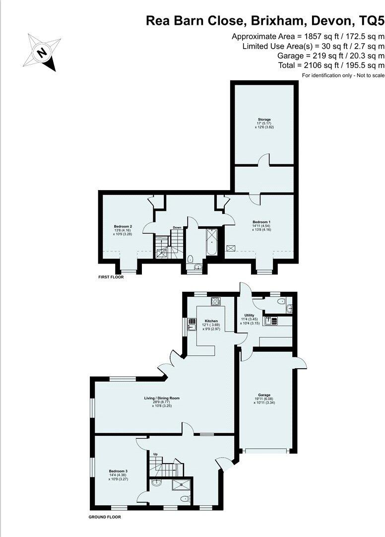 Rea Barn Close, Brixham, Devon, TQ5 floorplan
