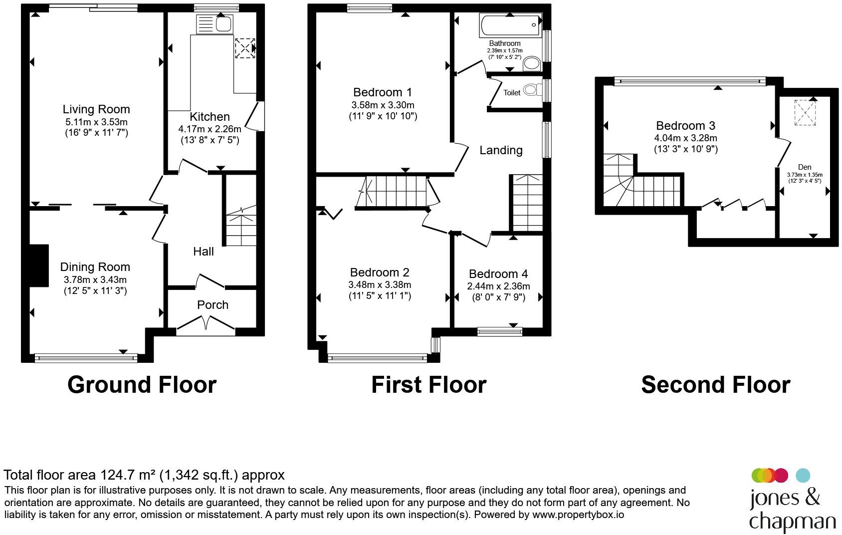 25, Heron Road, Wirral floorplan