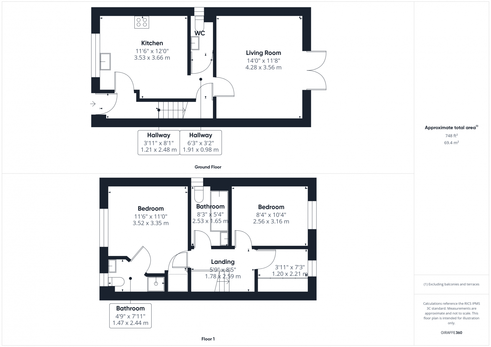 Harthill Avenue, Leconfield, HU17 7LN floorplan