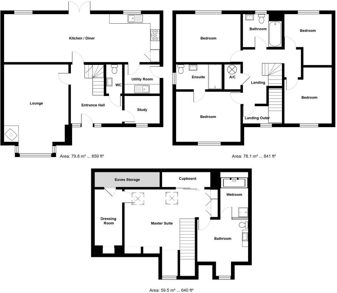 Peacock Road, Thornbury, Bristol floorplan