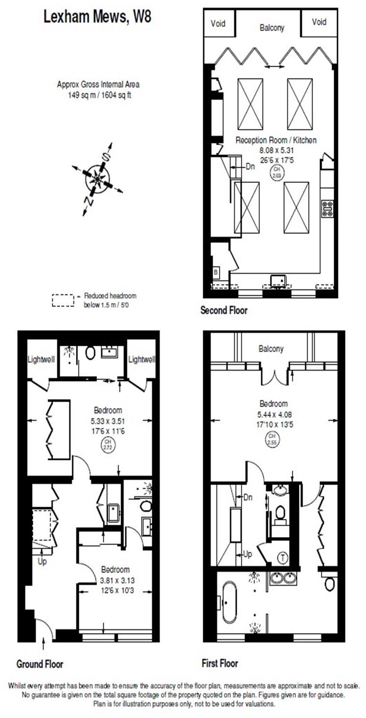 Lexham Mews, London, W8 floorplan