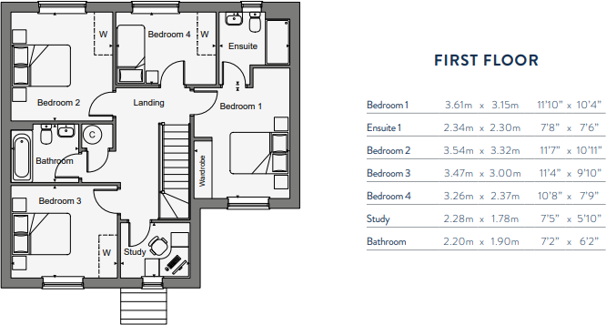 Westfield Drive, Hawkhurst floorplan