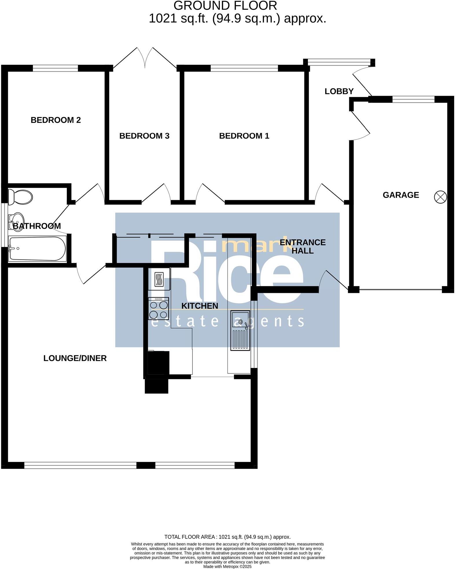Russell Road, Leasingham floorplan