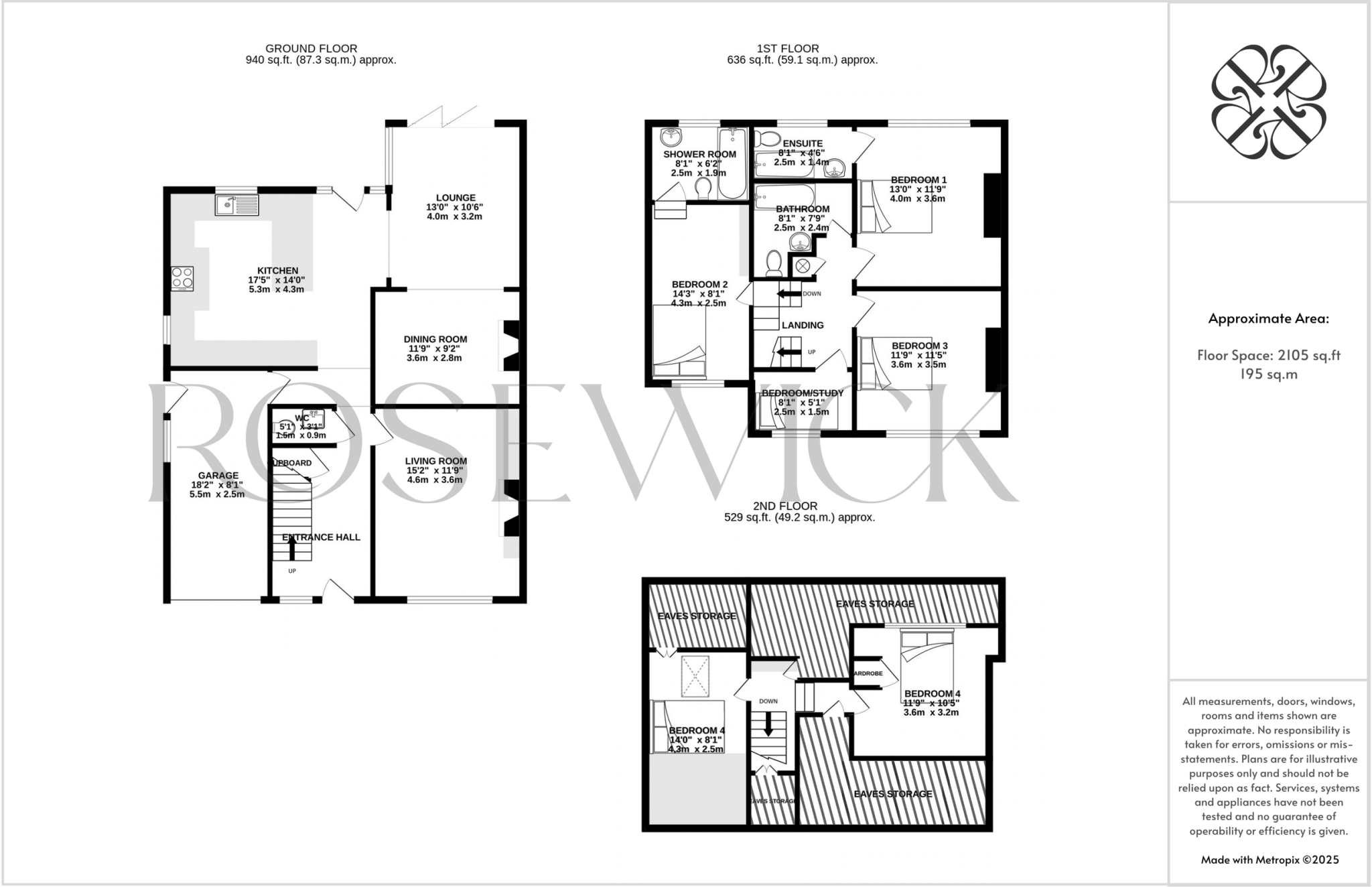 The Avenue, Collingham, LS22 floorplan