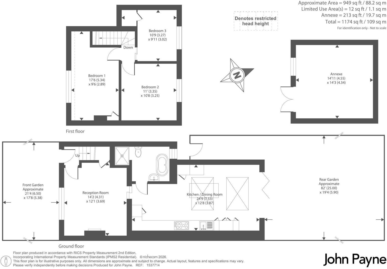 Eltham Palace Road, London floorplan