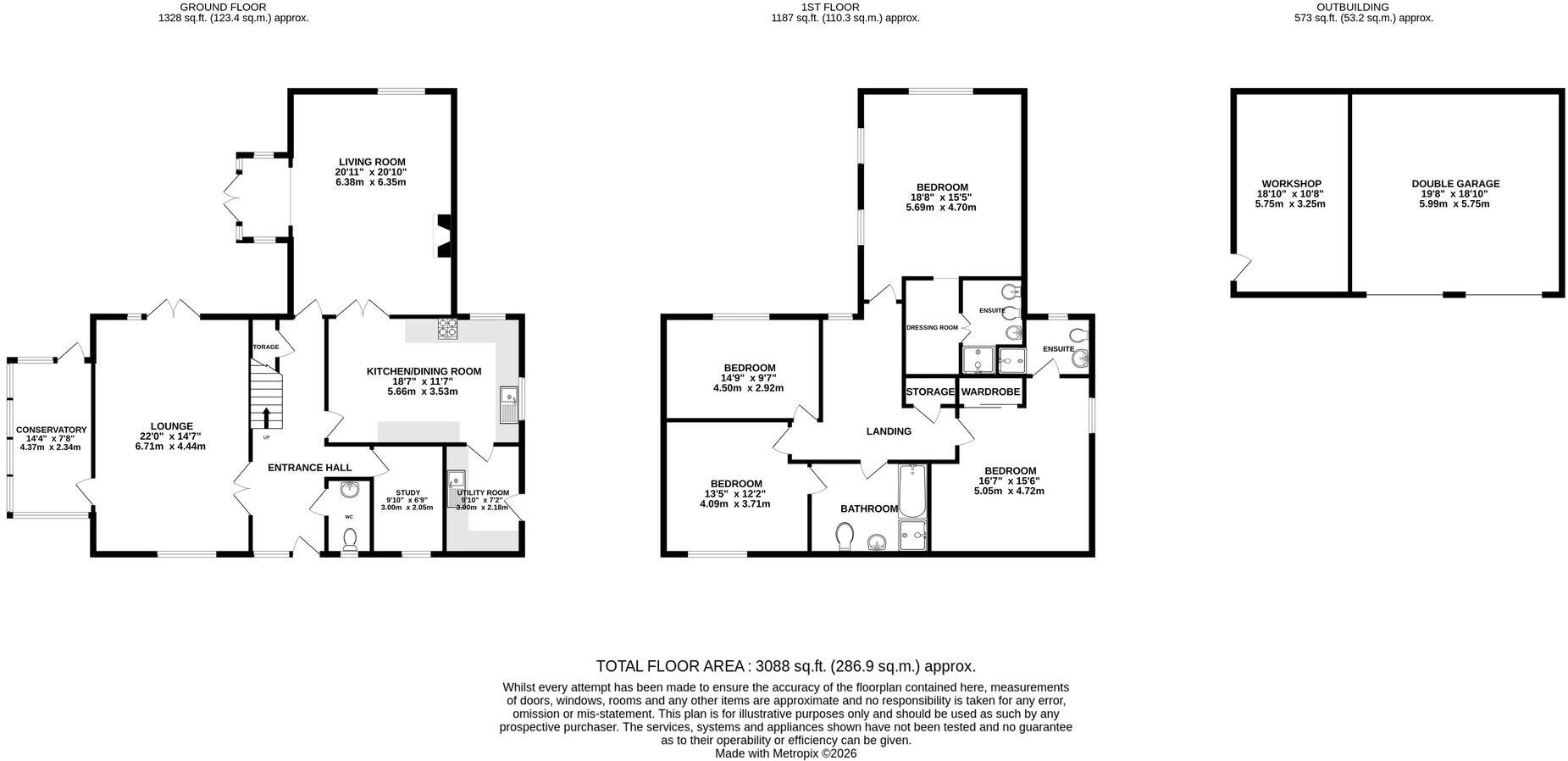 Cator, Stoke Gabriel, TQ9 floorplan