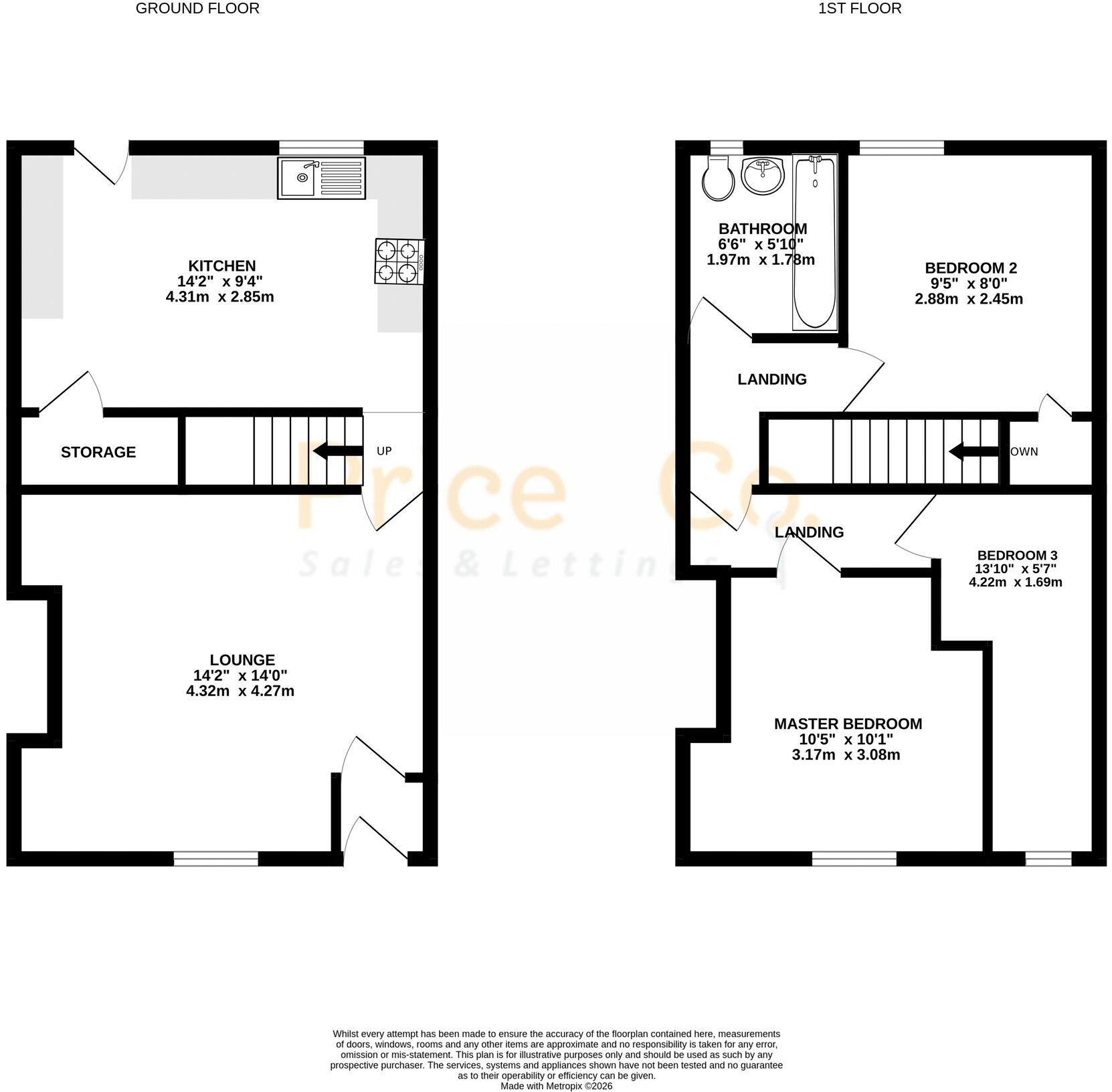 Walker Street, Westhoughton, BL5 floorplan