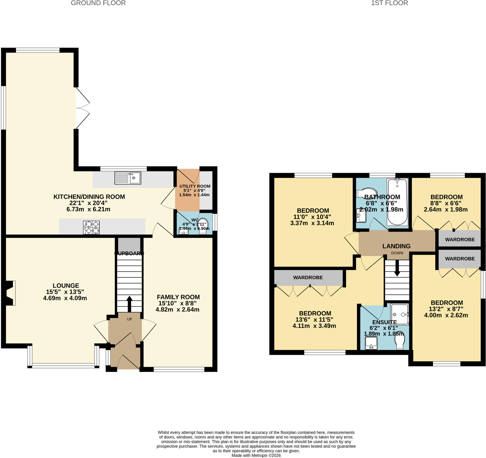 Pindars Way, Barlby, North Yorkshire YO8 floorplan