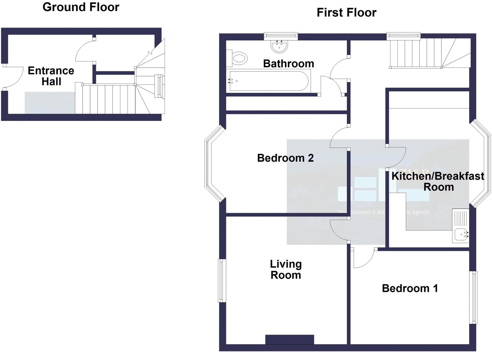 Belle Vue Road, Shrewsbury, Shropshire, SY3 7LY floorplan