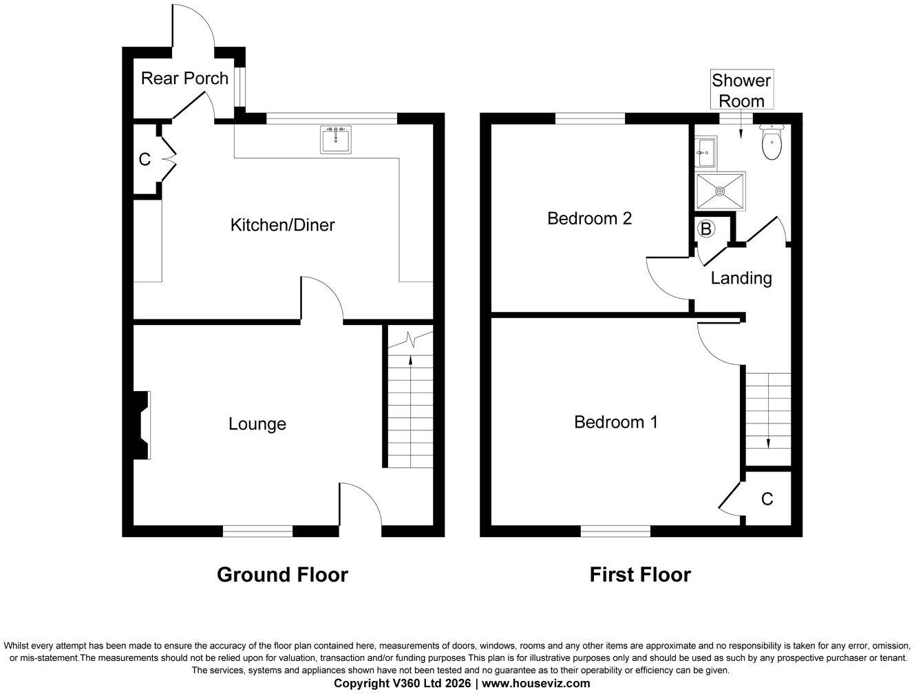 86, Pengelly, Delabole PL33 floorplan