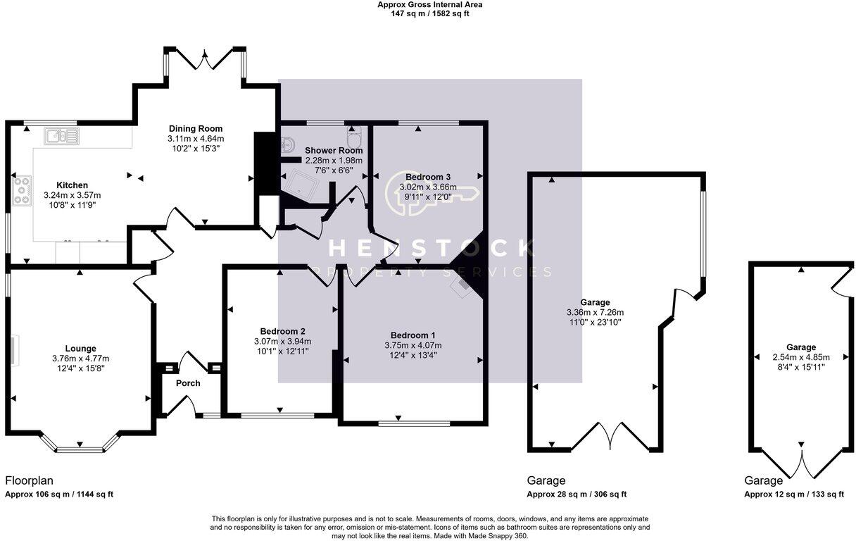 Hollin Lane, Middleton, Manchester, M24 floorplan