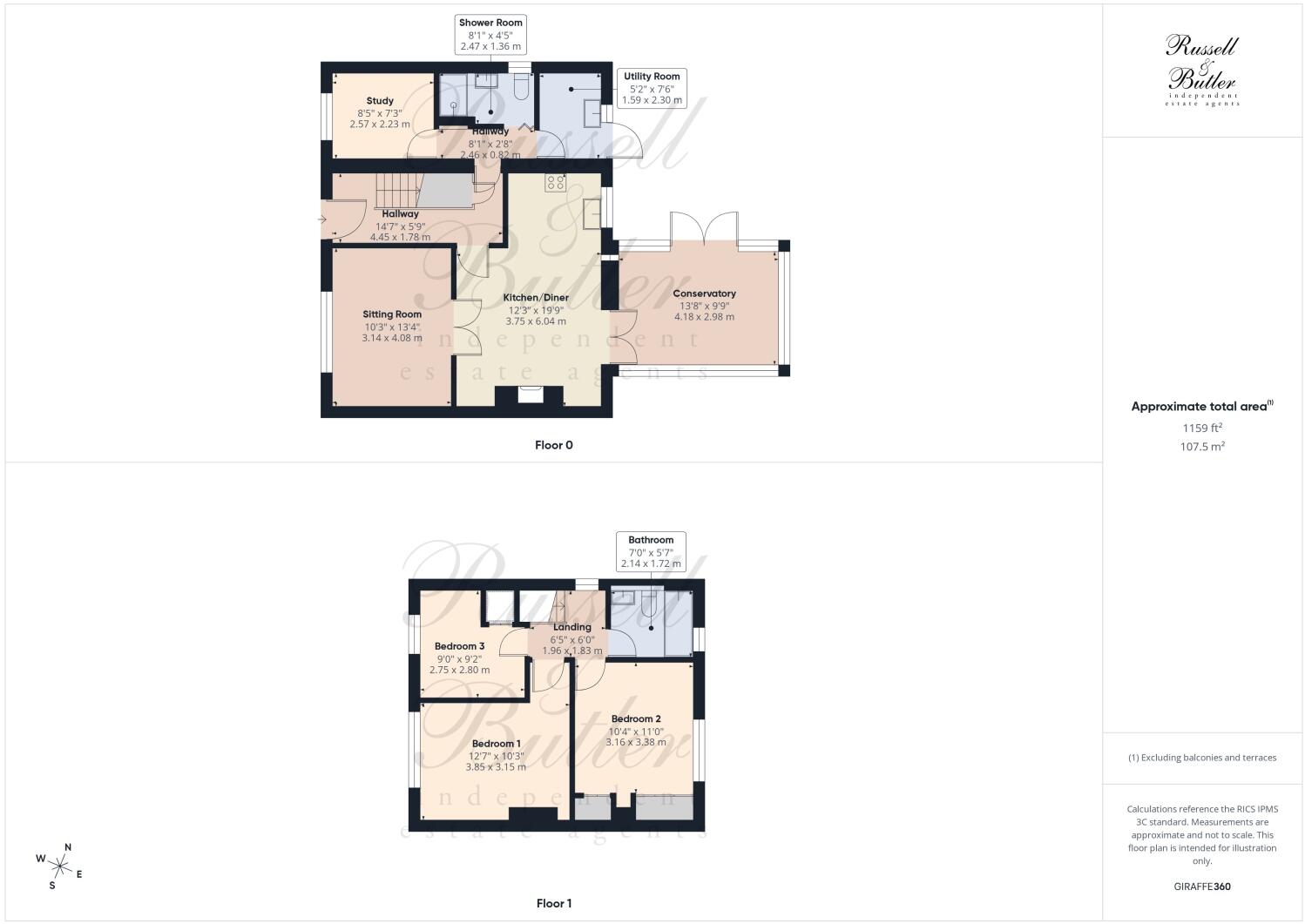 The Rise, Gawcott, Buckingham, MK18 floorplan